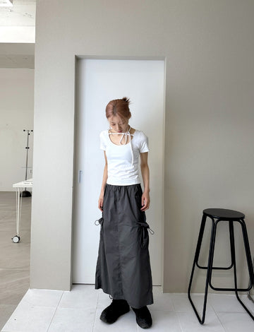 RUBY STRAP HALF T